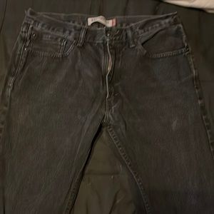Black Levi’s 34x34L light wear